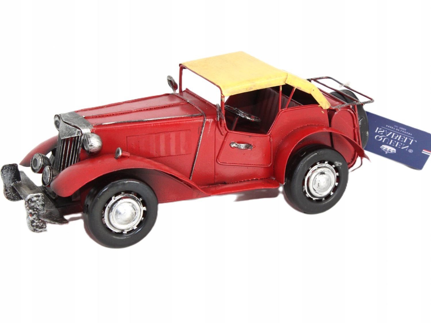 Retro Metal Auto Model - Vintage Decoratie en Verzamelobject voor Volwassenen