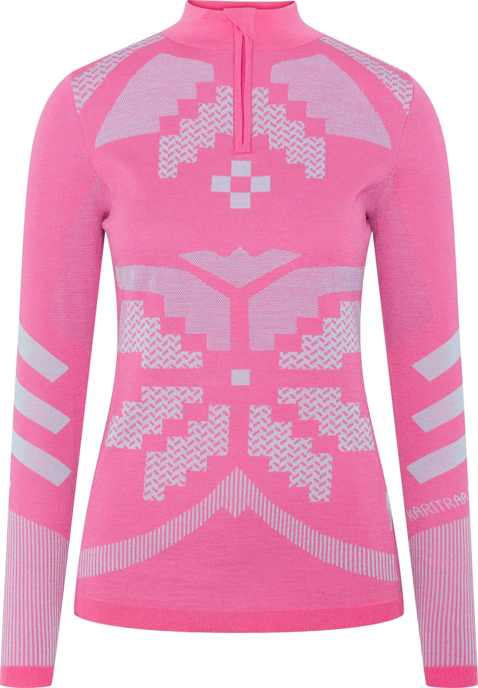 Kari Traa Women's Faith Half Zip Bright Pink XS