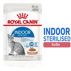 ROYAL CANIN Indoor Sterilisiert in Sauce 12x85g