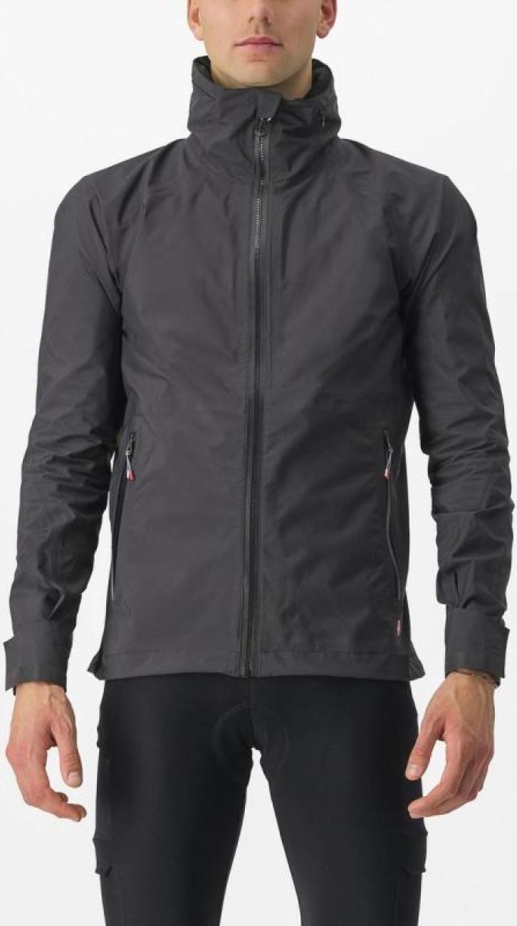 CASTELLI Fahrrad-Thermojacke - TRAIL GT - Grau M