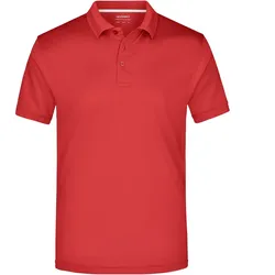 Herren Polo-Shirt High Performance "JN401" - 3XL - red