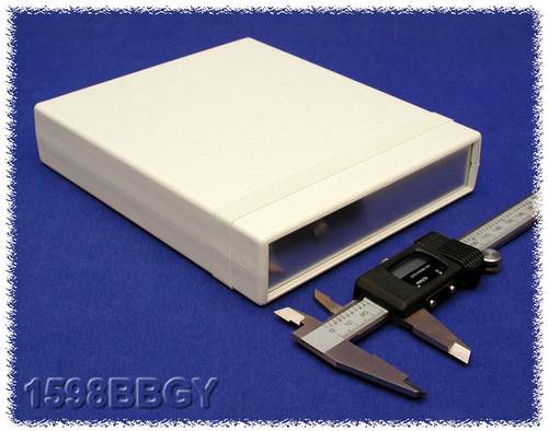Hammond Electronics 1598BBGY Instrumenten-Gehäuse 179 x 154 x 36 ABS Grau 1St.
