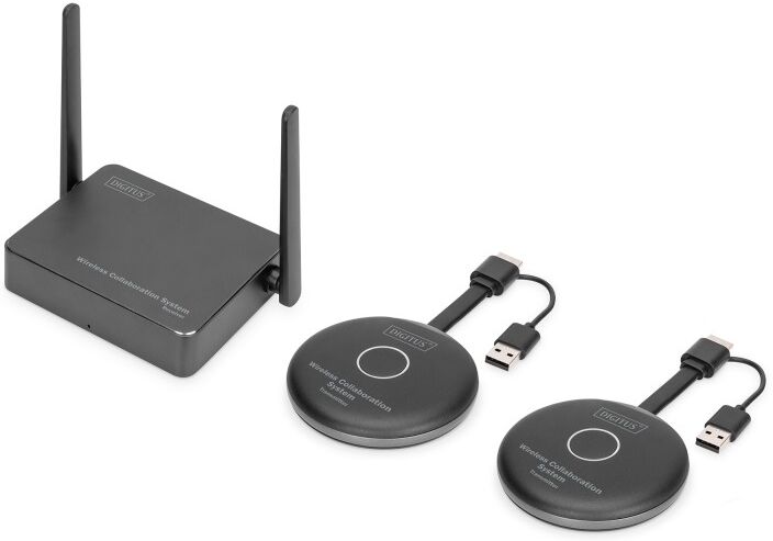Digitus Click & Present Wireless Collaboration System, HDMI Verlngerung (schwarz) (DS-55317)