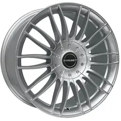 Borbet Cw3 Sterling Silver 9x21 ET 50 5/130 Alufelge Silber