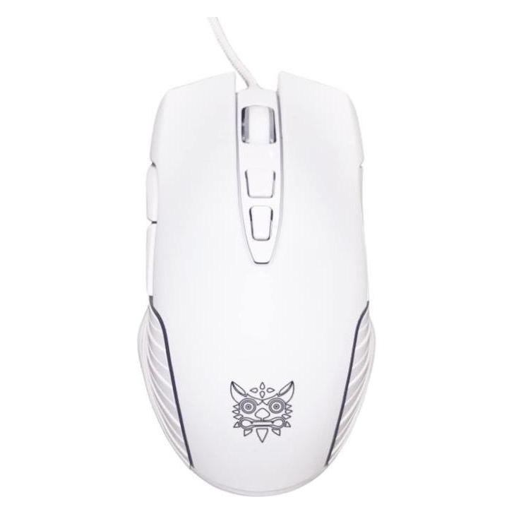 Onikuma Gaming mouse CW905 white wired (Kabelgebunden) (CW905W)