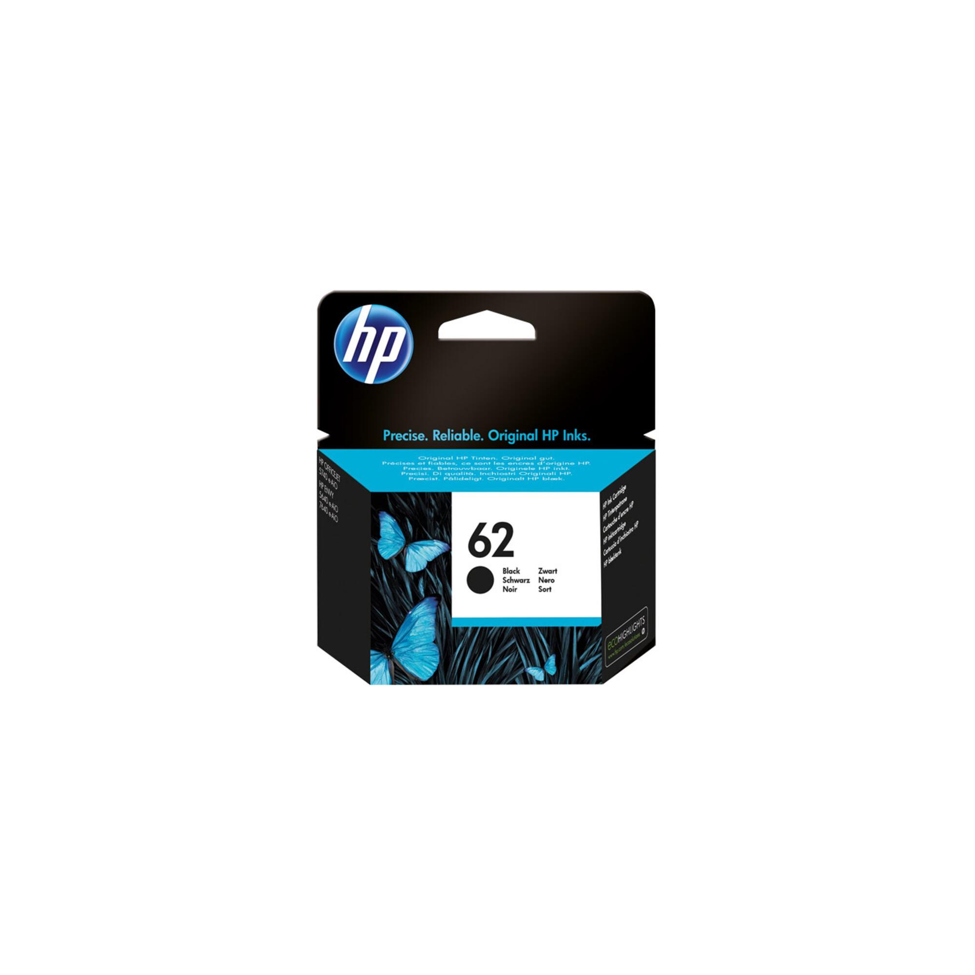 HP Tintenpatrone schwarz 62/C2P04AE sw)