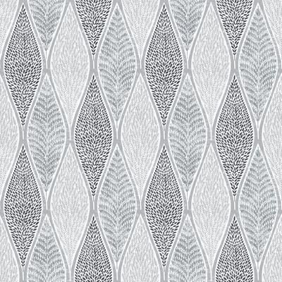 Galerie Wallcoverings Nordic Elements Teardrop Leaves Non-woven Wallpaper Roll
