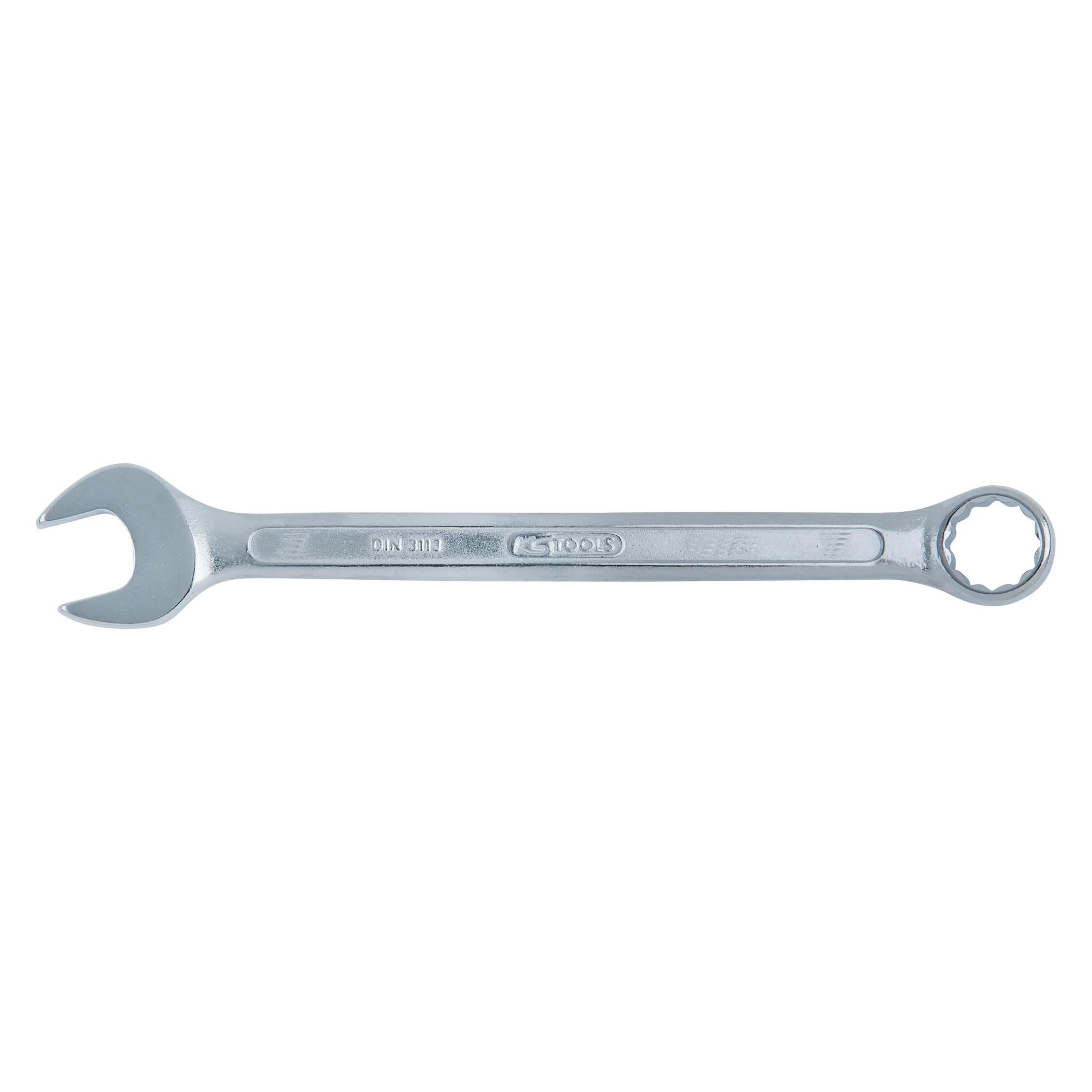 KS Tools Werkzeuge-Maschinen GmbH Ringmaulschlüssel, abgewinkelt, 15mm, auf Hänger (15 mm) (517.0615-E)