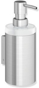 Hewi System 900 Seifenspender 900.06.000XA Kristallglas satiniert, mit Halter