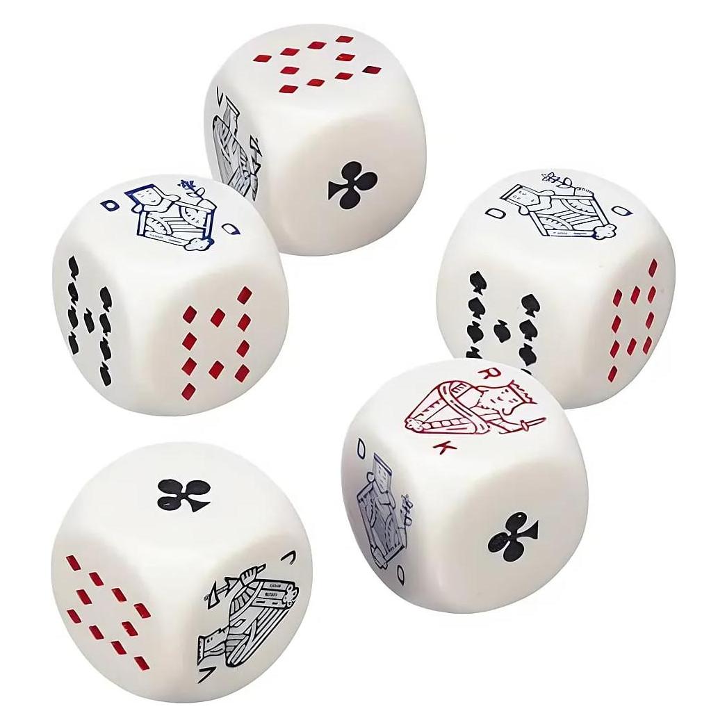 Piatnik 5 St Pokerwürfel, 22 mm (Polnisch) (GXP-674793)