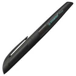 STABILO Flow Kugelschreiber schwarz 0.5 mm Schreibfarbe: Blau
