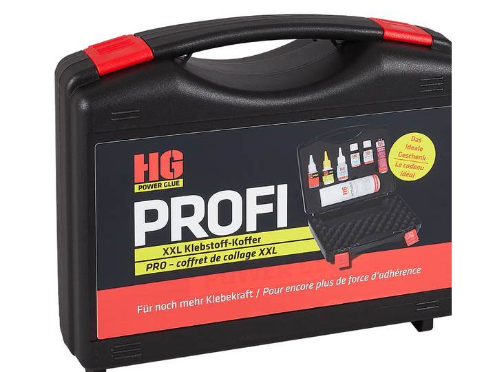 HG Power Glue XXL 396 g Klebstoffkoffer Transparent