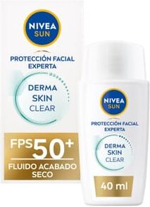 Nivea Fluido Facial Derma Skin Clear SPF50+ 40 ml
