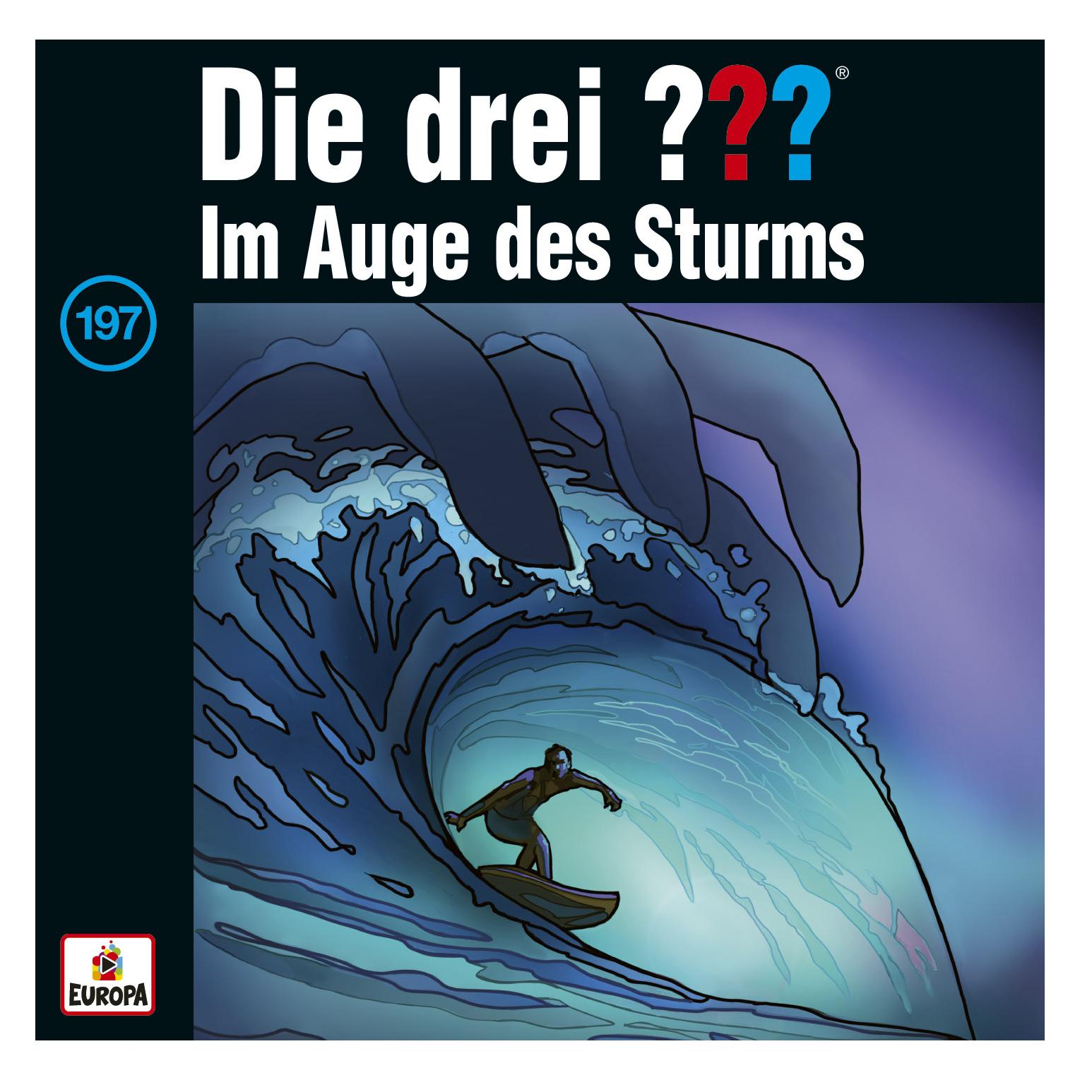 Europa Die drei DREI FRAGEZEICHEN 197 - Im Auge des Sturms (Die drei DREI FRAGEZEICHEN 197, Deutsch) (75878182)