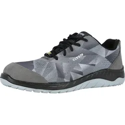 Sicherheitshalbschuhe S1 ESD "LANDON GREY LOW" WELLMAXX - 47 - grau