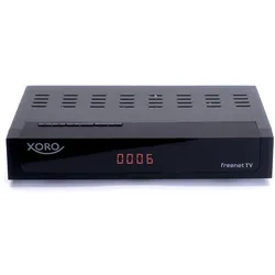 Xoro HRT 8770 Twin (DVB-C, DVB-T, DVB-T2), TV Receiver, Schwarz
