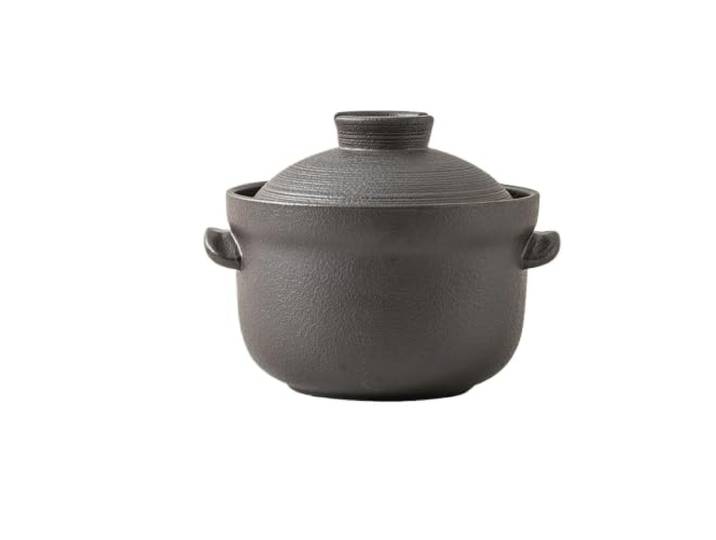 Keramiktopf for Kochen von Tonauflauf Küchen-Kochgeschirr-Eintopf, großer Suppentopf, Kochtopf(1PC 3L POT-01)