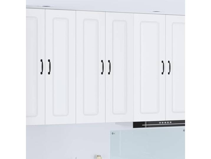 KFPOERTFGD Küchen-Wandschrank, Holzwerkstoff, 2 Türen, 60 x 31 x 100 cm Modernes Design, 3 Regalebenen, Vielseitige Stauraumlösungen