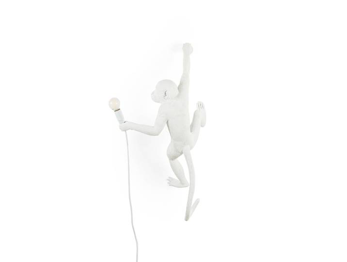 Monkey Hanging Applique Murale Right - Seletti Monkey Lamp - Salon / séjour - Design - Plastique