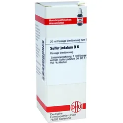 Sulfur Jodatum D 6 Dilution 20 ml