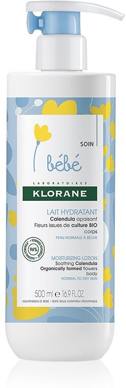Klorane Bébé Calendula feuchtigkeitsspendende Body lotion für Kinder und Neugeborene 500 ml