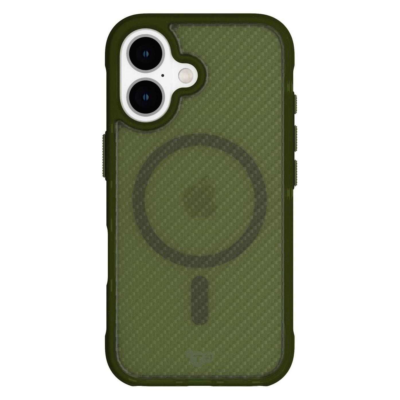 Evo Tech21 - Armour - Cover - iPhone 16 - MagSafe - Green (Apple iPhone 16) (T21-10883)