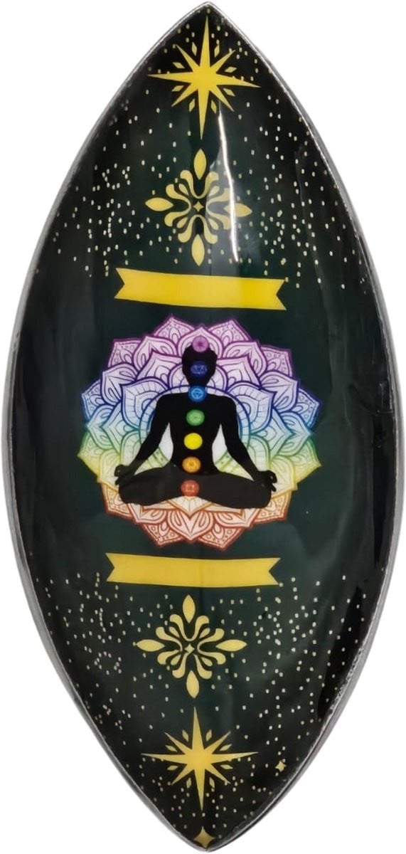 Email Lotus Buddha Chakra wierookkom van aluminium