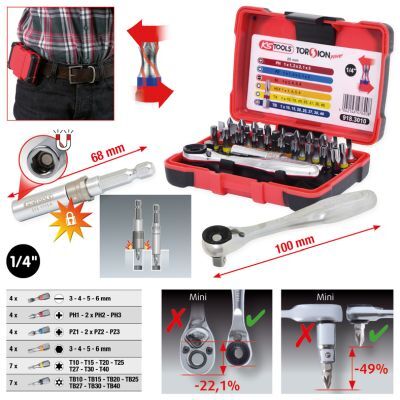 Ks Tools Set, Schraubendreher-Einsatz (Bits) 9183010