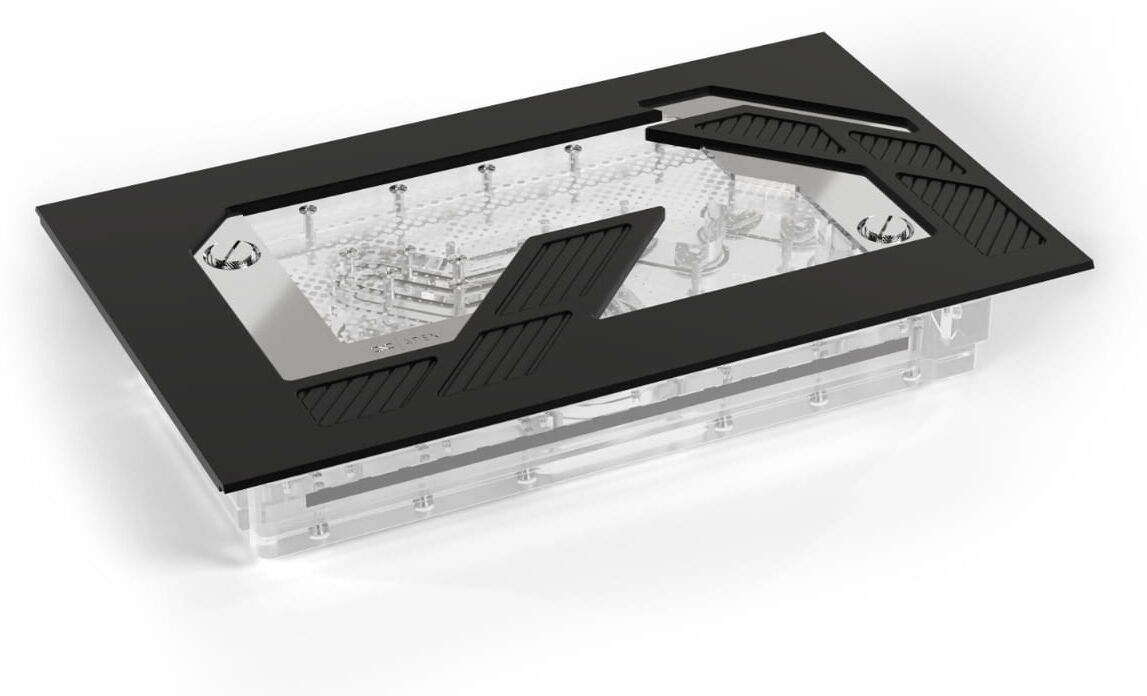 Alphacool Apex Distroplate Dark Base Pro 901 Black VPP/D5