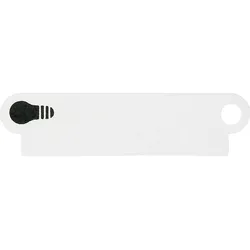Merten MEG3953-8000 Schriftfeldeinlagen, Licht, weiß, AQUASTAR MEG39538000