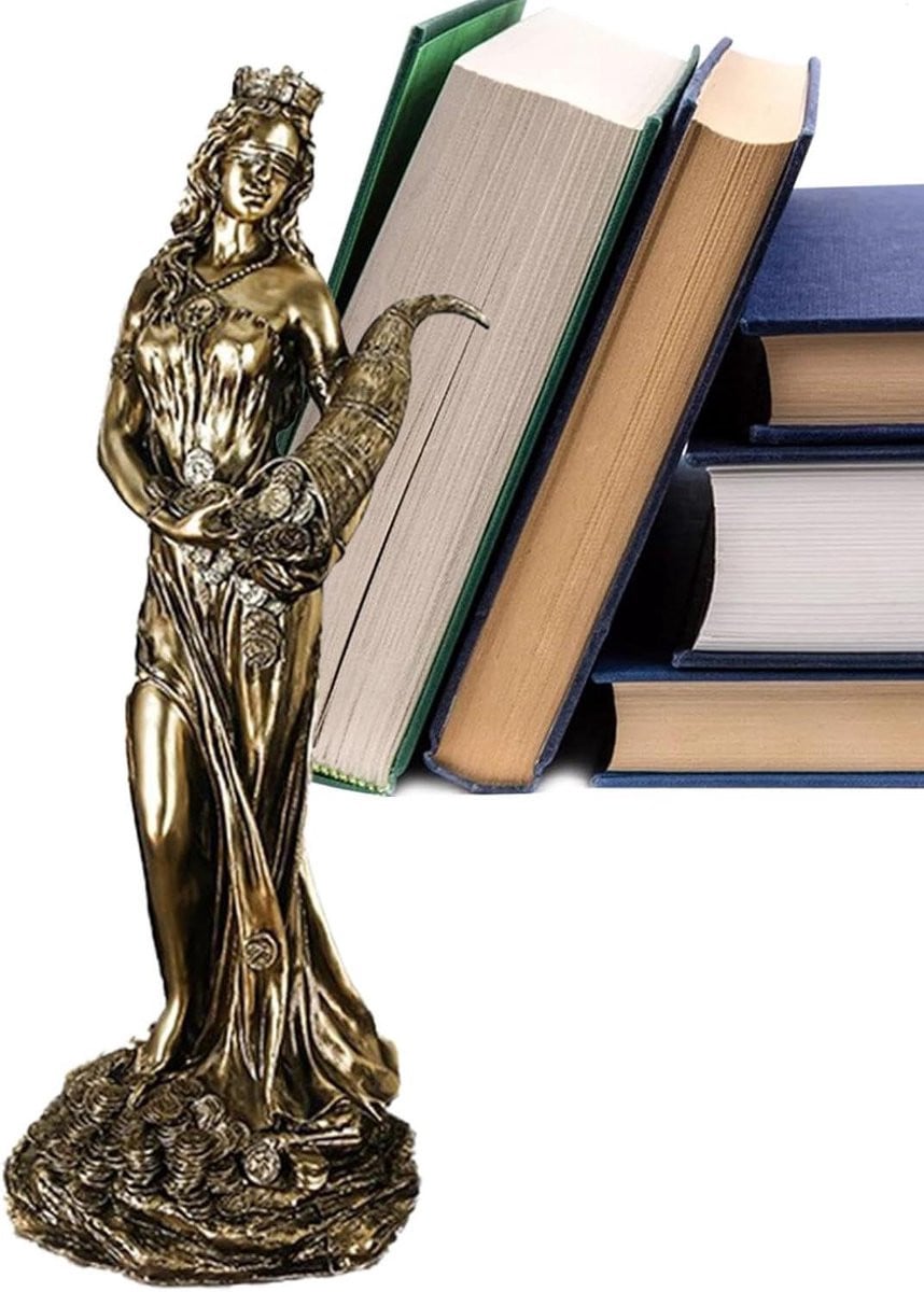 Godin Geluk Beeld Welvaart Figuur Meerkleurig Interieur Decoratie