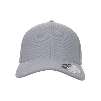 Flex Cap FLEXFIT "Flexfit Unisex 110 Hybrid", Gr. onesize, grau, 96% Polyester, 4% Elasthan, unifarben, Caps
