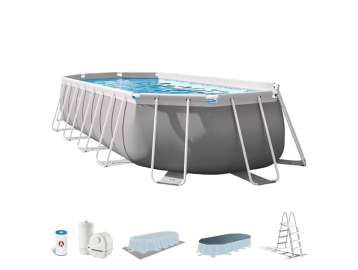 Intex Prism Frame Pool Set, ovaal, 6,10 x 3,05 x 1,22 m