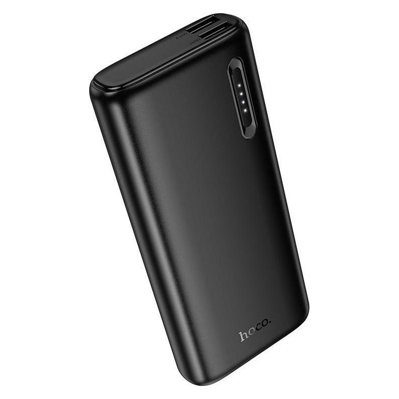 Hoco Power bank Powerbank 10000 mAh 2A J158A black (10000 mAh, 37 Wh) (65396218)