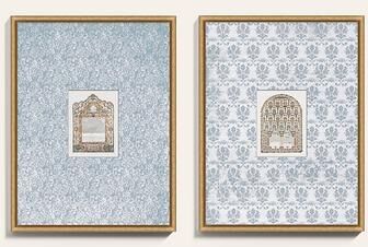 "Powdered Sentiments Art - Print I, 12"" x 9"" - Ballard Designs"