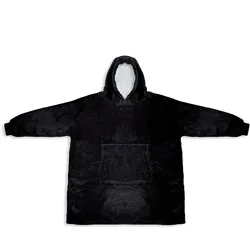 Intirilife, Decke, Übergrosse Sherpa Hoodie Decke (90 x 72 cm)