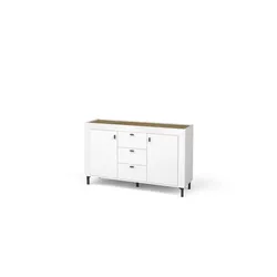 Sideboard   ¦ weiß ¦ Maße (cm): B: 137 H: 84