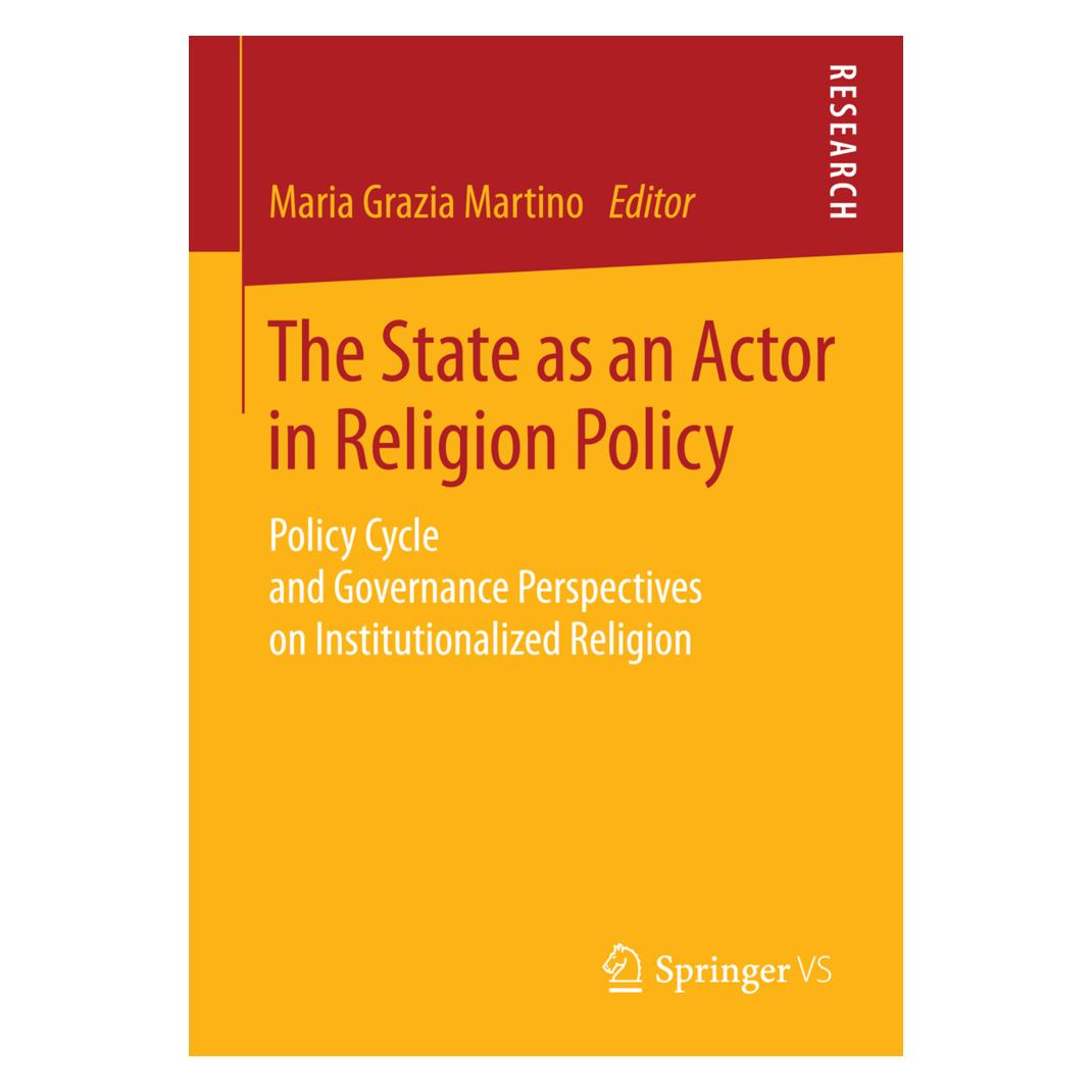 Springer The State as an Actor in Religion Policy (Englisch, Softcover, Maria Grazia Martino) (55559456)