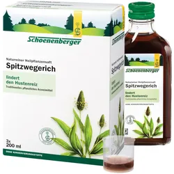 Schoenenberger Spitzwegerich naturreiner Heilpflanzensaft 3X200 ml Saft