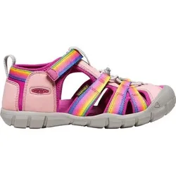KEEN Kinder Sandalen SEACAMP II CNX Y-RAINBOW/FESTIVAL FUCHSI, Größe 39 in Blau Blau