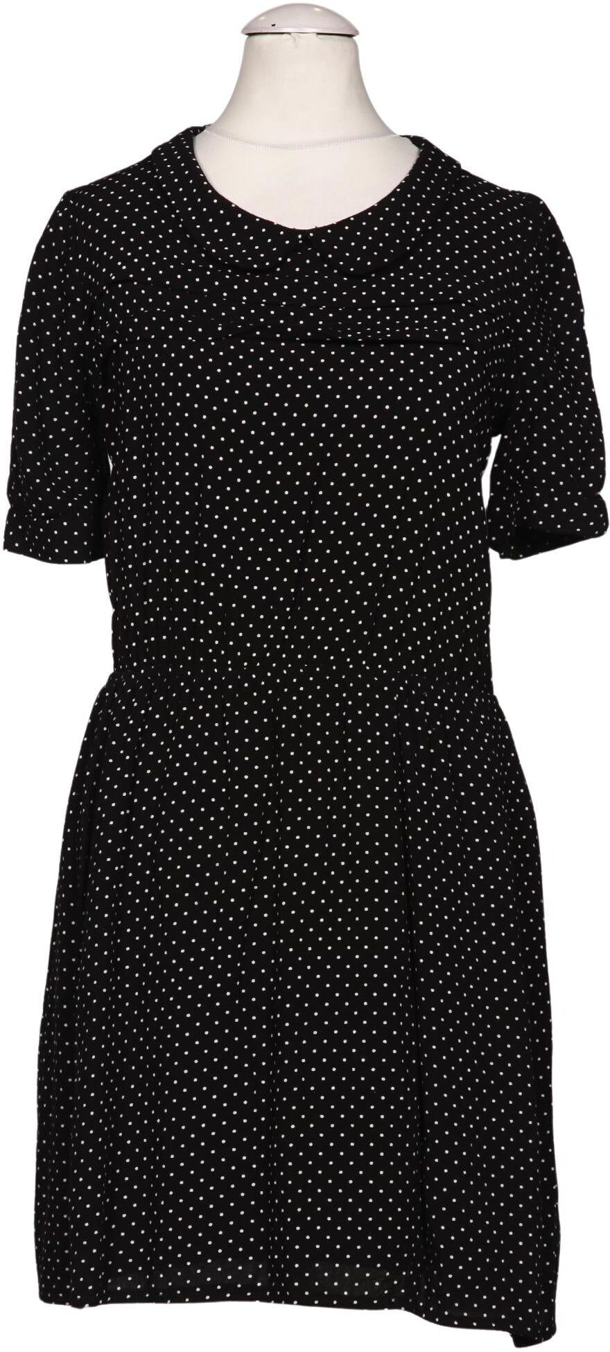 Fräulein Stachelbeere Damen Kleid, Schwarz, Gr. S, Viskose - Second Hand