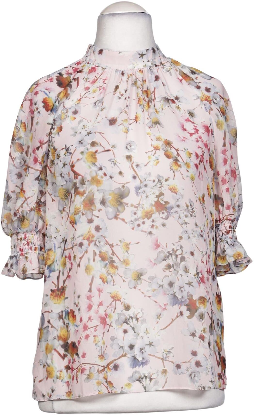 TED Baker Damen Bluse, Mehrfarbig, Gr. EU 38 (Ted Baker 2), Synthetik - Second Hand