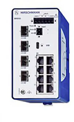 Hirschmann 942 170-004 BRS20-8TX/2FX Industrial Ethernet Switch