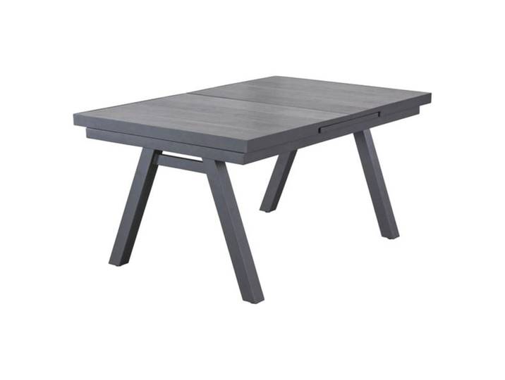 LC Garden Keramo Ausziehtisch 160/210x100cm Aluminium/Keramikfliese Dunkelgrau