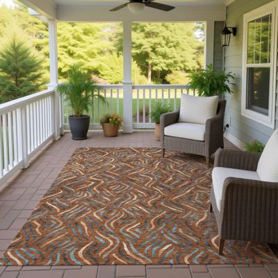 Addison Rugs Machine Washable Indoor/ Outdoor Modern Jamie Chantille Rug
