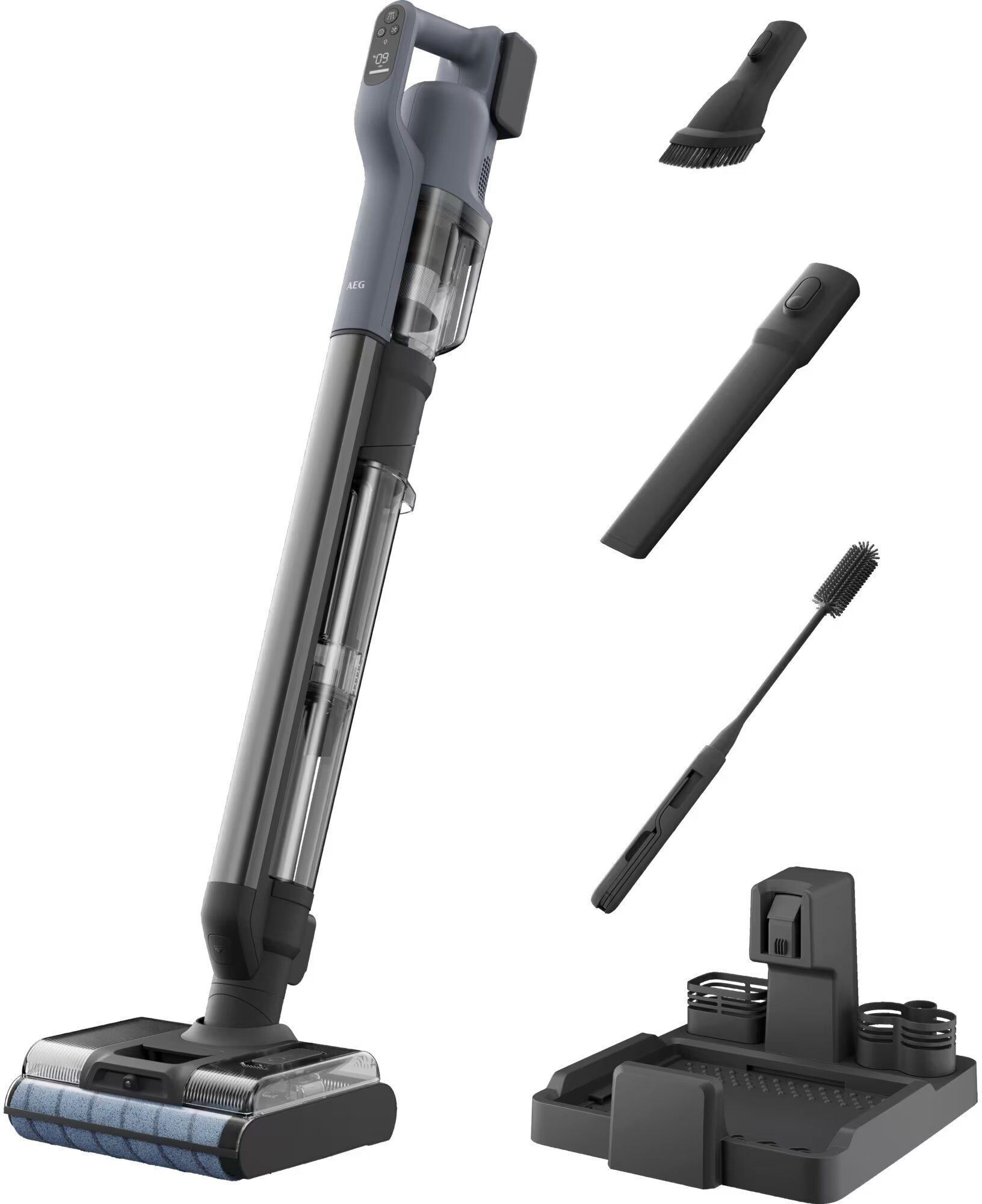 AEG AW82U1DB 8000 Akku-Nass-/Trockensauger   grau/blau - Refurbished