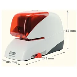 Rapid Elektrohefter Supreme »5050e« silber, 17.6x20.9x5 cm