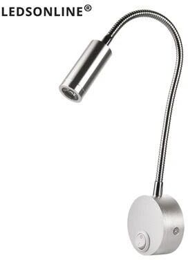 Uplift Picks Flexible Gooseneck Clamp Wall Light Bedside LED Reading Lamp b warm White