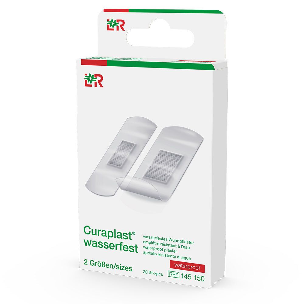 Curaplast Strips wasserfest 2 Größen 20 St Pflaster