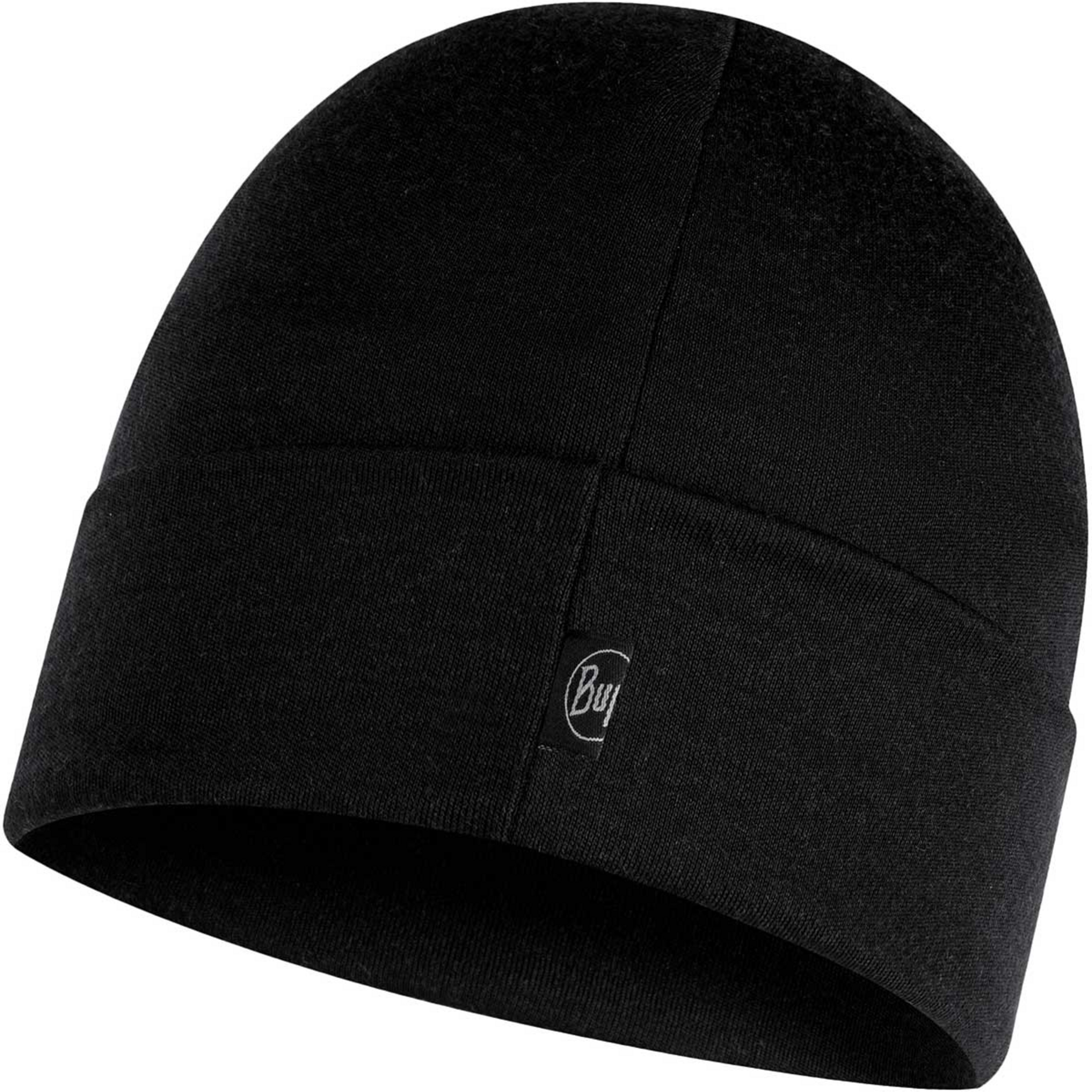 Buff Heavyweight Merino Wool Mützen & Beanies schwarz Trekking Geruchsneutralisierend Merinowolle